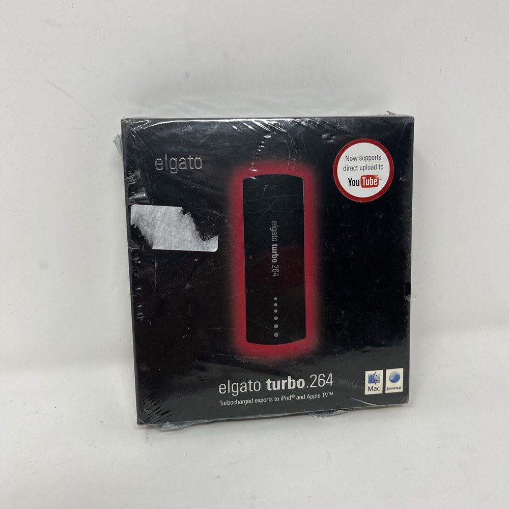 Elgato Turbo.264 Video Encoder Hardware *New Unused*