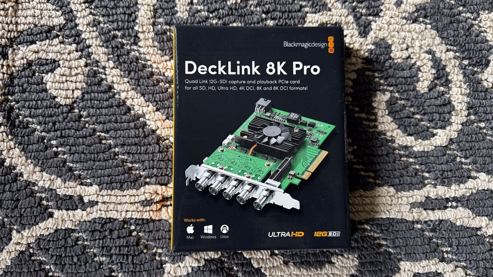 Blackmagic Design DeckLink 8K Pro 12G-SDI PCIe Capture Card