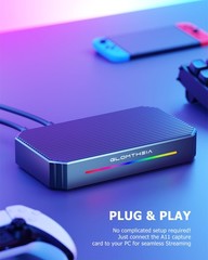 4K Capture Card for Streaming on PC,PS5/,Xbox Series X/S,Switch 2, Stream/Rec…