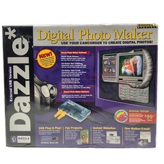 Dazzle Digital Photo Maker for Camcorder Ext USB Version Windows 98 Sealed