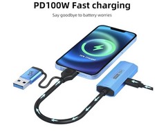 Video Capture Card with 100W PD Fast Charging