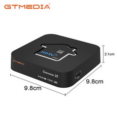 GTMedia ATSC 3.0/1.0 DRM 4K 11 Smart Converter Box Nextgen OTA HDTV DVR