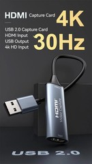 HDMI Video Capture Card 4K 30Hz HDMI ta Recording