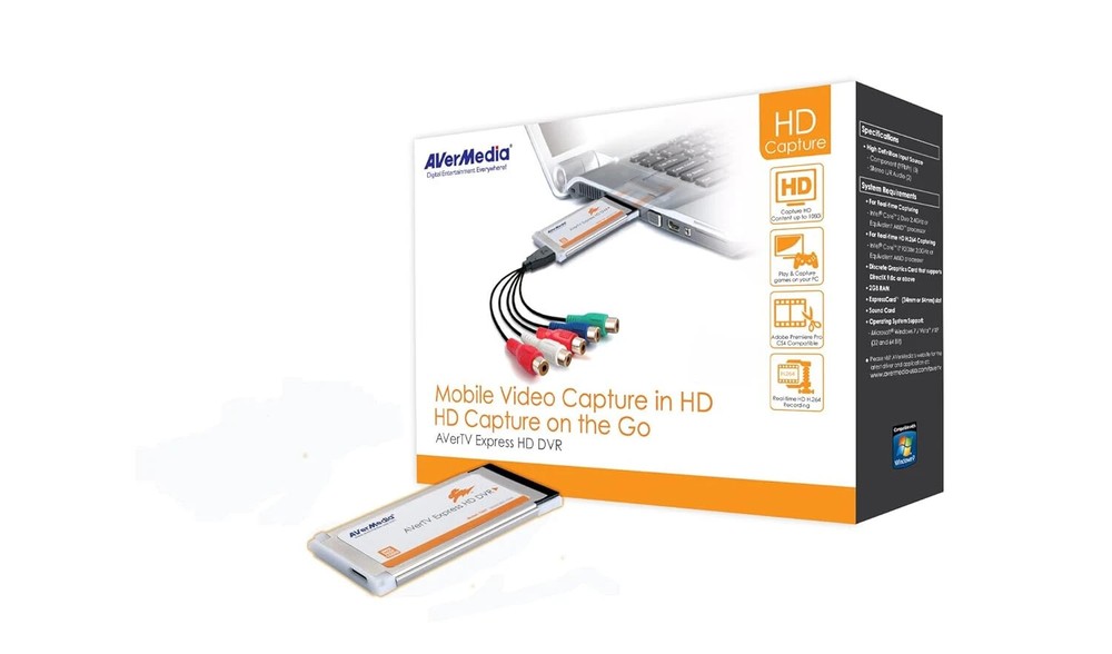 AverMedia MTVEXHDVR AVERTV Express HD DVR Mobile Video Capture In HD