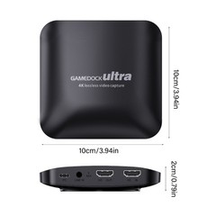 Plug and Play USB 3.1 Video Capture Card 60fps Recording 4K Resolution