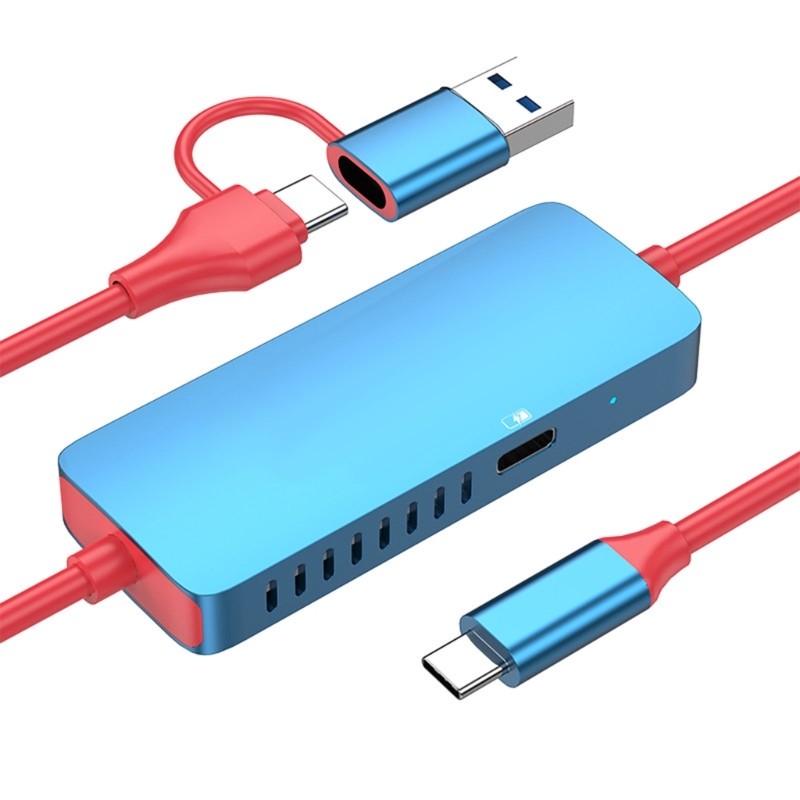 4K60Hz Video Capture Card Real Time Transmission Aluminum ABS Compact Design