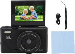 5K HD & 75MP Digital Camera 18X Digital Zoom – Wifi Vlogging Camera for Photogra