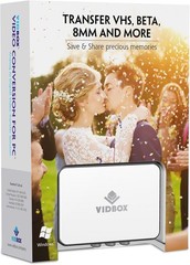 All-in-One USB Video Conversion for PC – Capture VHS & Beta to Digital Formats