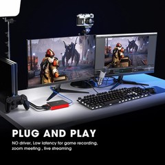 4K HDMI Video Capture Card 1080P 60FPS USB 3.0 for Gaming Live Streaming