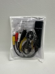 USB Video Capture Device RCA to USB Video DVR VHS VCR DVD Converter