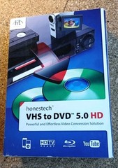 Honestech VHS To DVD 5.0 HD Powerful Video Audio Camcorder Conversion Kit