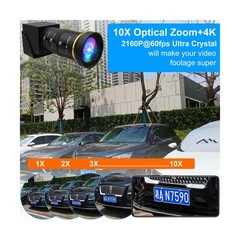 ELP 4K 60fps USB3.0 Webcam – HDMI & USB Output, Dual Display, Manual Zoom, 10…