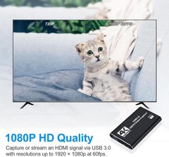 4K Capture Card for Streaming, Recording & Gaming – HDMI Video Capture Device…