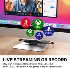 External Capture Card 4K60/1080p120 HDMI USB