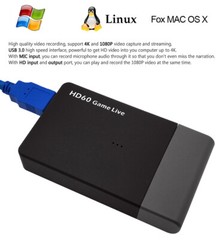 EZCAP261M 1080P HDMI Game HD Video Capture Box Recording Mic In Live Streaming
