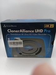 ClonerAlliance UHD Pro, 4K Video Recorder, HDMI Capture DVR with H.265/H.264…