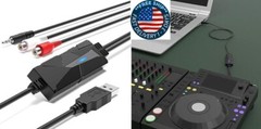 Capturador de tarjetas de captura de audio USB 2.0: convertidor de cintas.neuvo.
