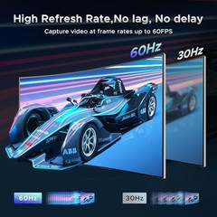 Video Capture Card, Audio Video Capture Card, USB 3.0 Capture Card 4K black