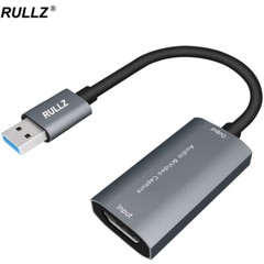Loop Mic In Type C Video Capture Card 1080P USB Game Record Box Live Streaming