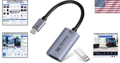 High-Performance 4K@60FPS HDMI Capture Card – USB 3.0 for Professional Streaming