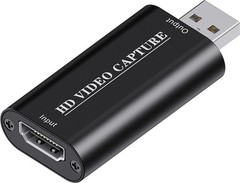 VIXLW 4K HDMI Video Capture Card, Cam Link to USB USB2.0, Black