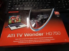 ATI TV Wonder HD 750 PC Theater USB TVW750USB Remote Antenna New Open Box