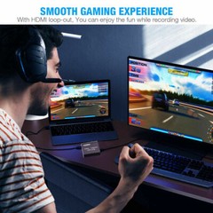 4K USB2.0 HDMI Video Capture Card 1080P Game Record Live Streaming with Loop Out