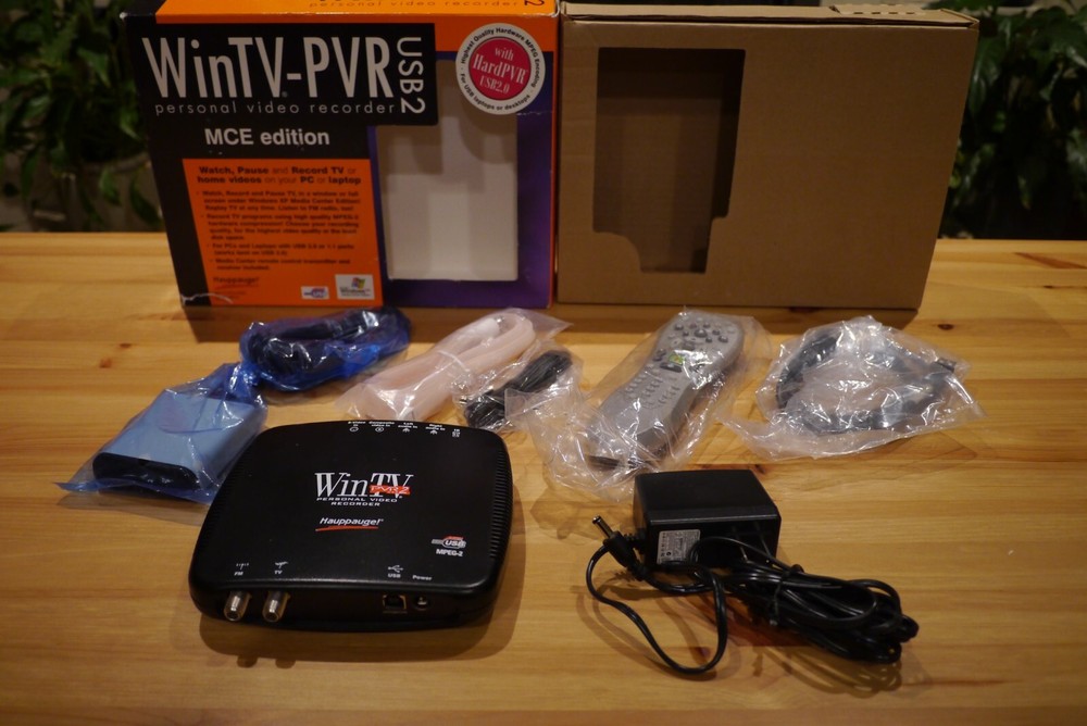 Hauppauge WinTV PVR MCE Edition USB2 Model 99016 29032 – Open Box –