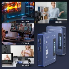 4K60Hz HDMI Capture Card, USB3.0 Game Capture Video, 4K60FPS HD Recording, Hi…
