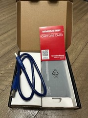 Monster 4K HDMI Gaming Capture Card Full HD 1080p USB 3.0 Open Box