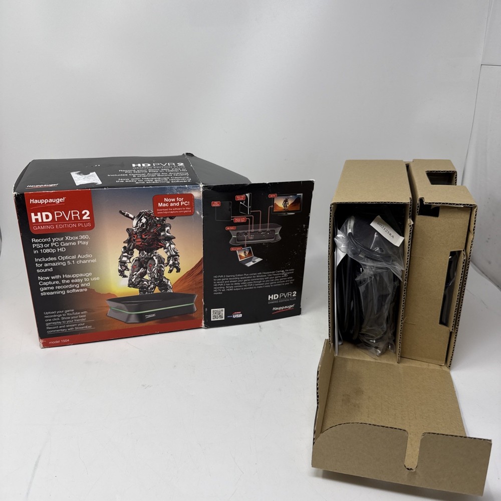 Hauppauge! HD PVR 2 (Personal Video Recorder) – Gaming Edition Plus (Model 1504)