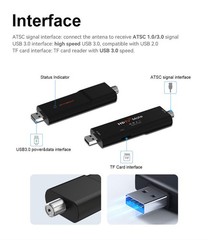 ATSC 3.0 TV Tuner 4K UHD ATSC 1.0 Digital TV Converter Stick Free DVR PVR Record