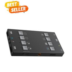 0 4K HDMI Video Capture Card with 2 Input 2 Output Two Screen Capture Broadca…