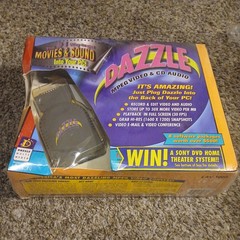 Vintage Dazzle Multimedia MPEG Video Capture LAV-1000 RCA S-VIDEO to IEEE NOS