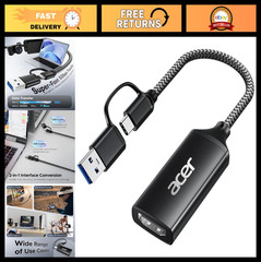 HDMI to USB 3.0 Video Capture Card for Streaming, 1080P 60FPS, Type-C/A, Compati