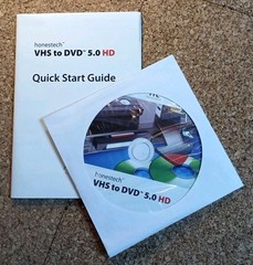 Honestech VHS To DVD 5.0 HD Powerful Video Audio Camcorder Conversion Kit