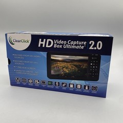 ClearClick HD Video Capture Box Ultimate 2.0 HDMI Recorder VHS To Digital 7″ LCD