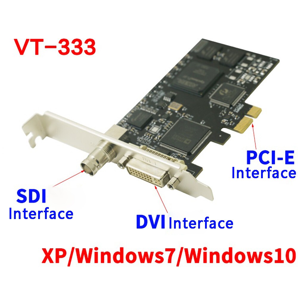 PCI-E Interface Video Image Acquisition Card VT-333