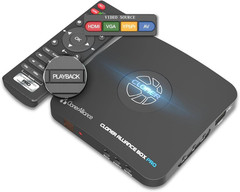 Box Pro, 1080p@60fps Video Recorder, DVR with HDMI Capture, Playback on TV. RCA