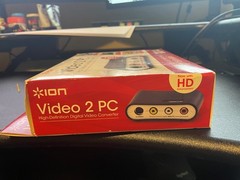 ION Video 2 PC High-Definition Digital Video Converter New in Box