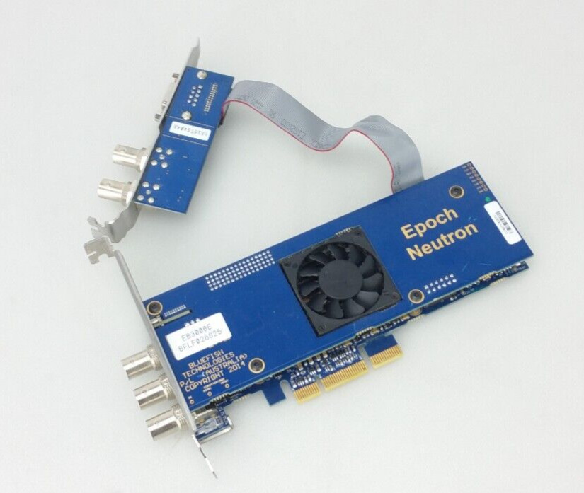 Bluefish Epoch Neutron Card EB3006E 4k SDI Video w/ LTC I/O / RS-422