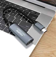 USB 3.0 Video Capture Card 4K HDMI To TYPE C Game Grabber Record Live Streaming