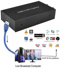 1080P USB3.0 SDI Video Capture Card for Camera Camcorder Live Streaming & Record