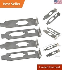 Durable Metal Slot Bracket Set for Graphics Cards – HDMI, VGA, DVI Connectivity