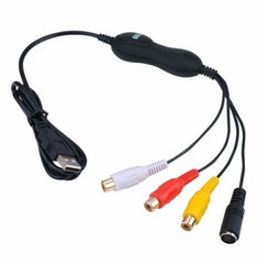 Ezcap159 USB PC Video Capture Card VHS Player V8 Hi8 Camcorder CVBS Record Box