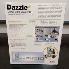 DAZZLE DVD-80 Digital Video Creator 80 Video Capture Device RCA USB Cable NIB