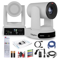 PTZOptics Move 4K PTZ Camera with 30x Zoom (White) (PT30X-4K-WH-G3)