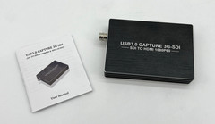 SDI Capture Card, SDI to USB 3.0 w/ HDMI Loopout 1080P 60FPS Video
