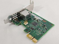 Lot of 2 Dell FHNX8 PCI Express x1 Gigabit Ethernet Low Profile Network Card