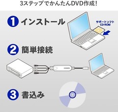I-O DATA Video Capture USB Connection GV-USB2 VHS 8mm DVD NTSC PAL Universal